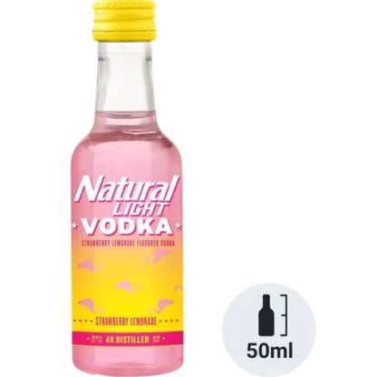 Natural Light Vodka Strawberry Lemonade 750ML