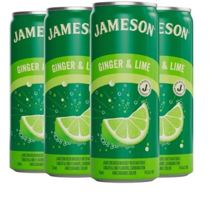 Jameson Ginger & Lime 4-pk Cans 12OZ