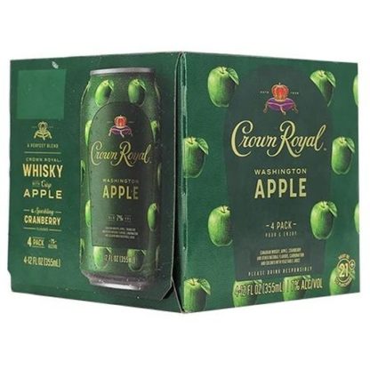Crown Royal Washington Apple 4-pk Cans 12OZ