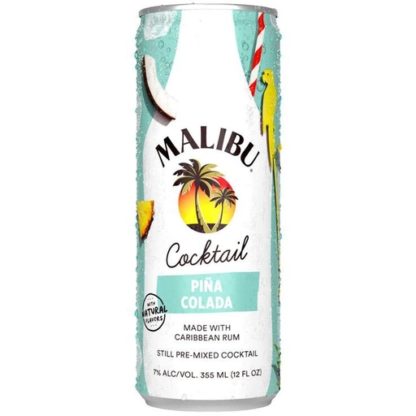 Malibu Rtd Pineapple Bay Breeze 4pk 12OZ