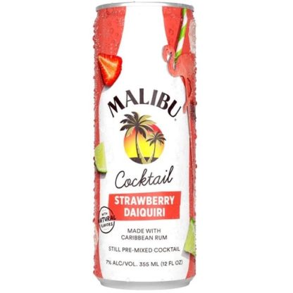 Malibu Rtd Strawberry Daiquri 4pk 12OZ