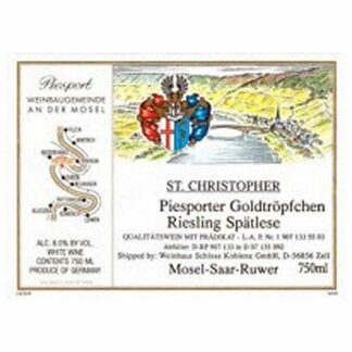St Christopher Spatlese Piesporter Goldtropfchen 750ML
