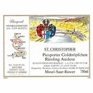 St Christopher Auslese Piesporter Goldtropfchen 750ML