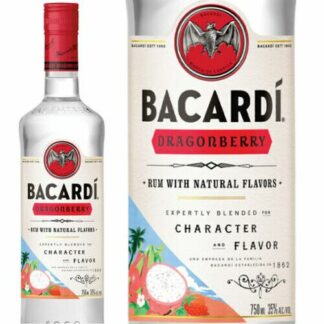 Bacardi Dragon Berry Rum 750ML