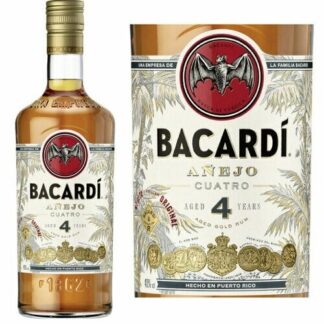 Bacardi Anejo Cuatro Rum 750ML