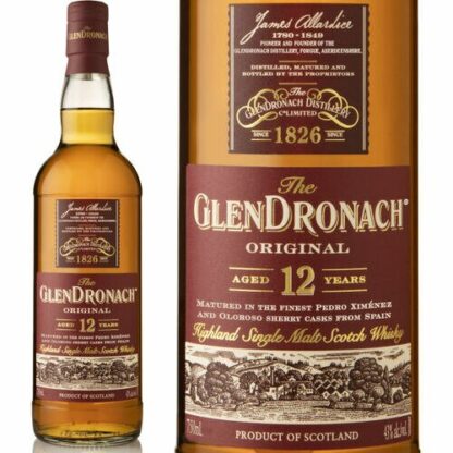 Glendronach 12 Yr Singlemalt 750ML