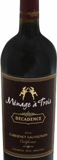 Menage A Trois Cabernet Decadence 750ML