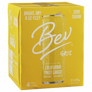 Bev Wine Pinot Grigio 4 Pk 187ML