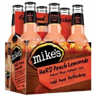Mikes Hard Peach  6-pk Cans 12OZ