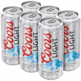 Coors Light 16 Oz 6-pk Cans 16OZ
