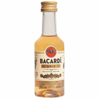 Bacardi Gold Rum Mini 50ML
