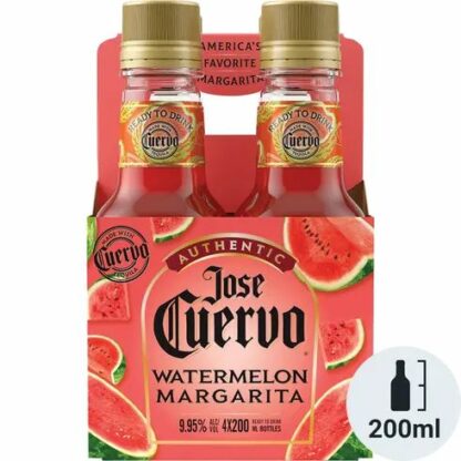 Cuervo Authentic Watermelon 4-pk Btls 200ML