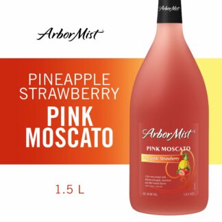 Arbor Mist Pineapple Strawberry Pink Moscato 1.5L