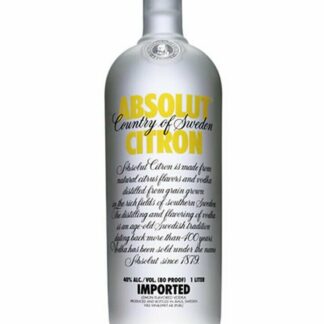 Absolut Citron Vodka 750ML