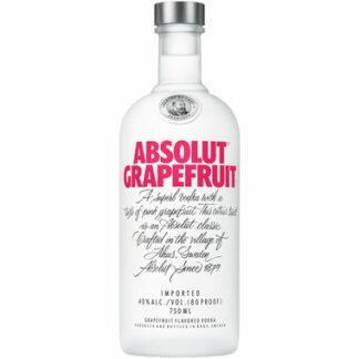 Absolut Grapefruit Vodka 750ML