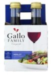 Gallo 4pk Merlot 200ML