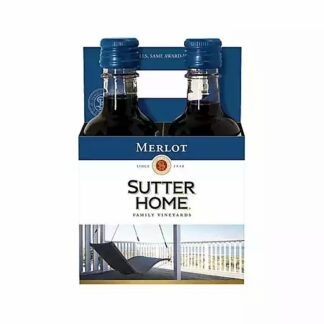 Sutter Home 4pk Merlot 187ML
