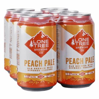 Lone Tree Peach Pale Ale 6 Pk 12OZ