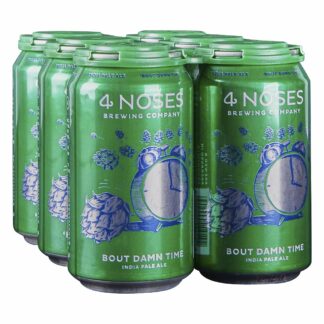 4 Noses Bout Damn Time Ipa 6 Pk 12OZ