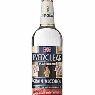Everclear Grain Alcohol 190 P 750ML