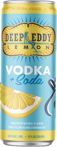 DEEP EDDY VODKA SODA LEMON