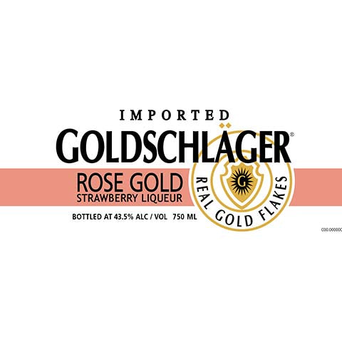 GOLDSCHLAGER ROSE GOLD