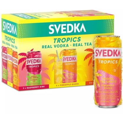 Svedka Cocktail Tropics 8 Pk 12OZ