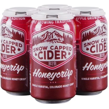 Snow Capped Honeycrisp Cider 4 Pk 12OZ