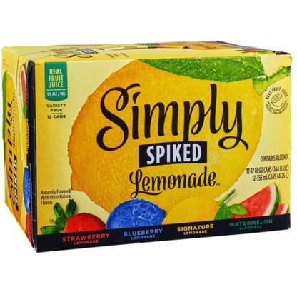 Simply Spiked Lemonade Variety Pack 12 Pk 12OZ