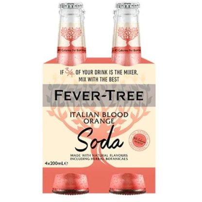 Fever Tree Blood Orange 4 Pk 200ML