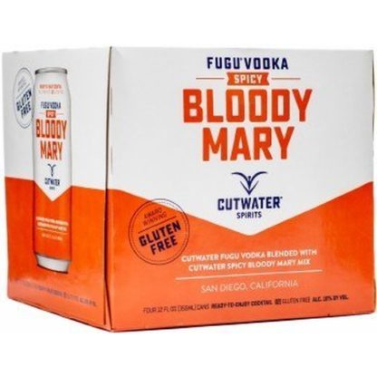 Cutwater Spicy Bloody Mary 4 Pk 12OZ